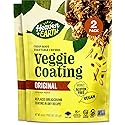 H&E Veggie Coating, Crisp Root Vegetable Crumbs, 10oz (2 Pack) Gluten Free Breadcrumb Replacement, Non GMO, Vegan, Kosher (Including Passover)