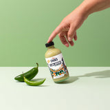 Cien Chiles The Jalapeño | All Natural Sauce | Zero Sugars, Non-GMO, Gluten-Free, Vegan | 8 OZ Bottle