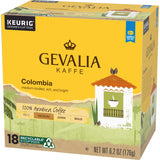 Gevalia Colombia Blend Medium Roast K-Cup Coffee Pods (18 Pods)