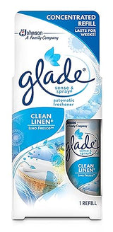 Glade .43OZ Linen Spray Refill (Pack of 4)