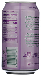 Olipop Classic Grape Prebiotic Soda, 12 Fl Oz