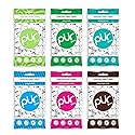 PUR 100% Xylitol Chewing Gum, Sugar & Aspartame Free, Vegan + non GMO, White, 55 Count each(Variety Pack of 6)