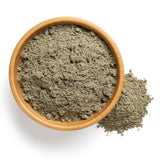 NY Spice Shop Mugwort Dried Herb Powder - Natural Artemisia Vulgaris - Ground Herbal Leaves for Adding Natural Flavor in Soups, Teas, Smoothies