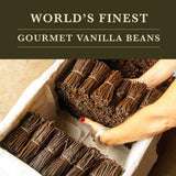 8 oz (1/2 lb) Organic Madagascar Whole Vanilla Beans, Grade A Vanilla Pods, Premium Vanilla Beans for Making Extract & Baking - Cook’s