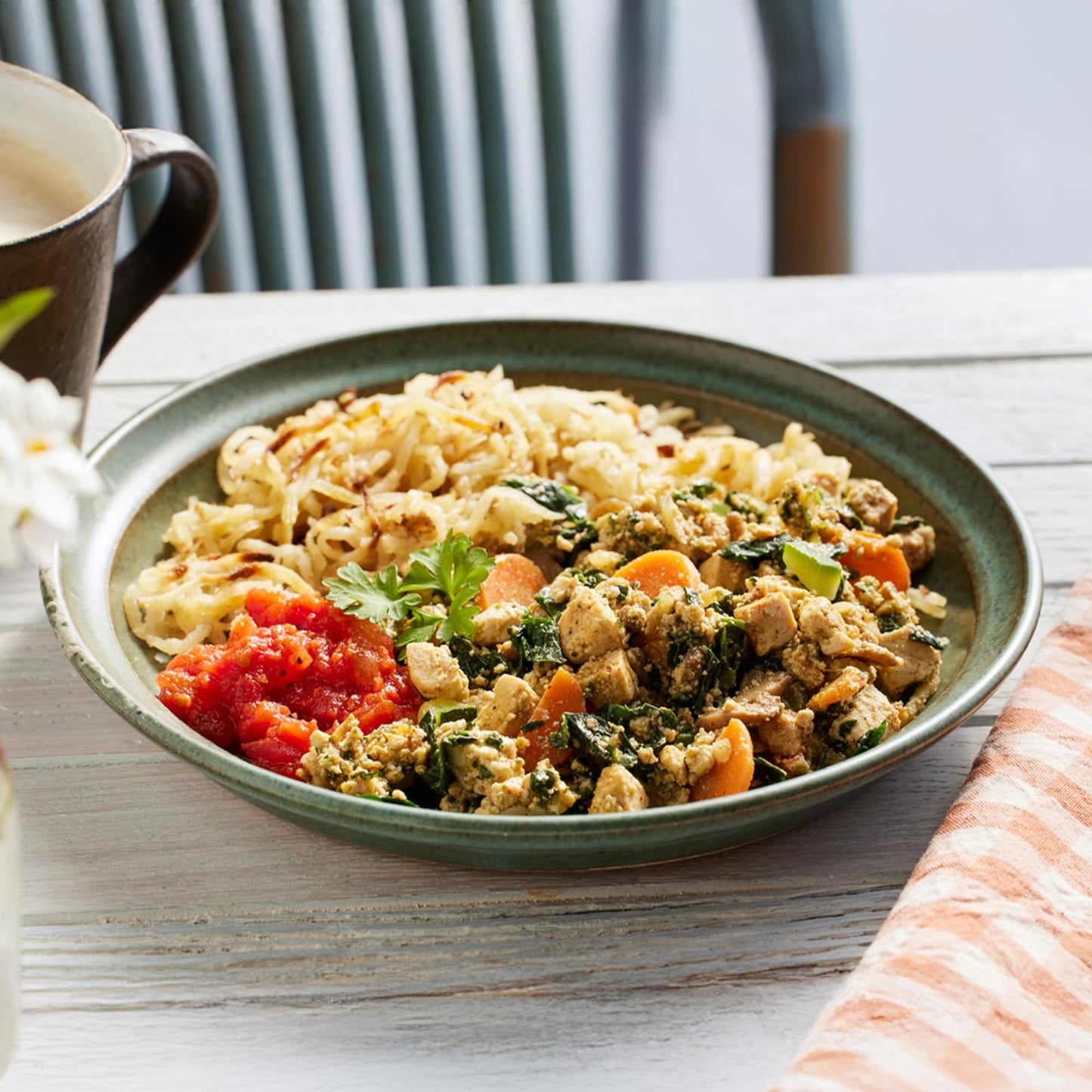 Amy’s Tofu Scramble Plant-Based Microwave Meal, 9 Oz