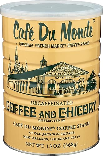 Cafe Du Monde Coffee and Chicory Decaffeinated, 13 Ounce