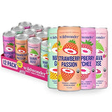 wildwonder Sparkling Probiotic Drink 12pk, For Gut Health & Immune Support, Classic Variety Pack, 5g Prebiotic Fiber, Live Probiotics, Organic, Vegan