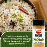 Badia Ground Cumin, 7 oz - Warm & Earthy Spice for Authentic Dishes