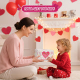 4E's Novelty Pink Swirl and Twist Lollipops (48 Pack) - Individually Wrapped Valentines Candy Bulk for Kids Classroom Exchange Gifts Candy, Suckers