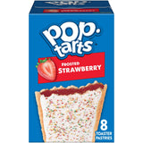 Pop-Tarts Toaster Pastries, Breakfast Foods, Kids Snacks, Frosted Strawberry (8 Pop-Tarts)