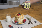 TREE HIVE Syrup - 8.5 oz Glass Bottle - Pure Maple and Raw Honey - Natural Topping for Pancakes and Waffles - Kids and Adult-Approved Taste