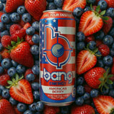 Bang Energy American Berry, Sugar-Free Energy Drink, 16-Ounce (Pack of 12)