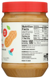 365 by Whole Foods Market, Organic Creamy Peanut Butter Spread, No Stir, 28 Ounce