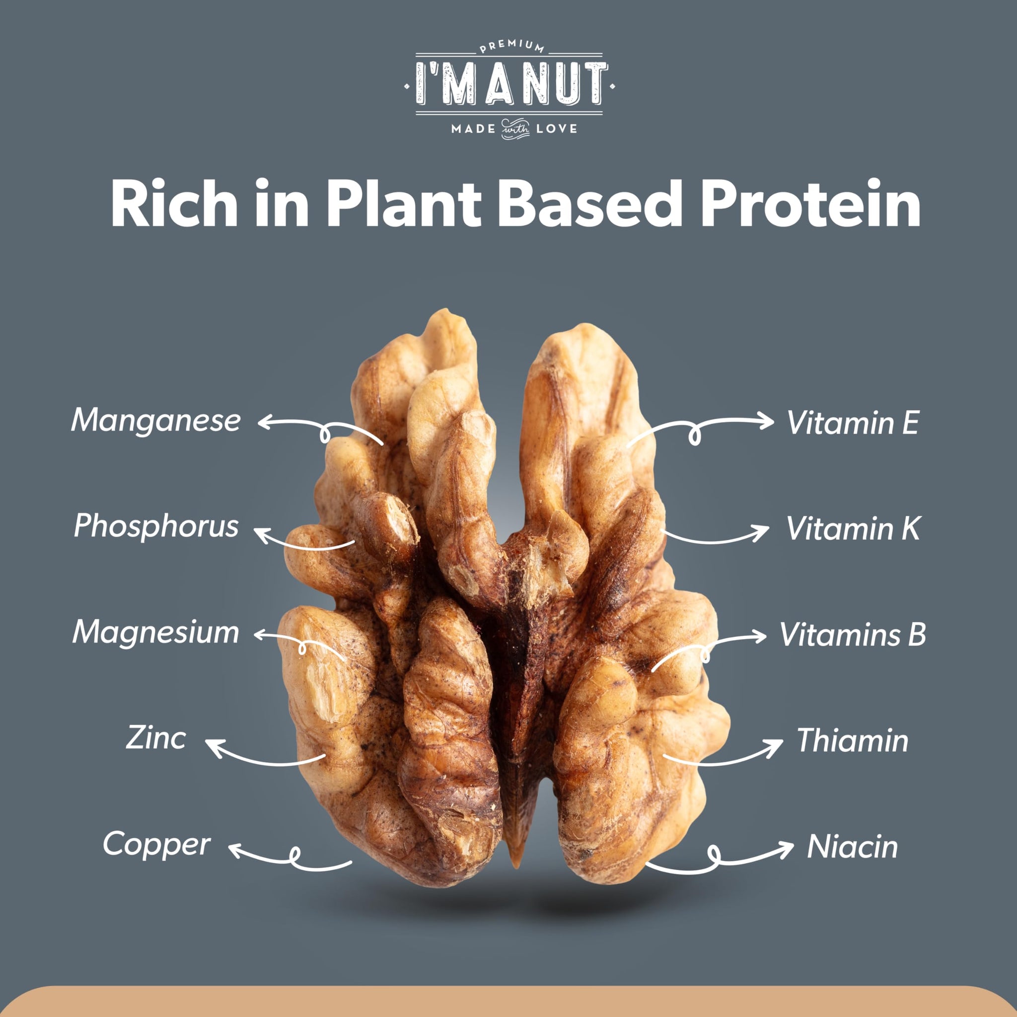 Premium Raw Walnut Halves & Pieces 16oz (1 lb) - 100% Natural, No-PPO, Non-GMO, Batch-Tested Gluten & Peanut Free, Kosher, Small Batch Quality