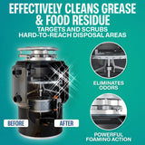Sudstainables Garbage Disposal Cleaner Tablets 24-Pack - Sink Cleaner and Deodorizer, Disposal Cleaner and Deodorizer, Garbage Disposal Cleaner