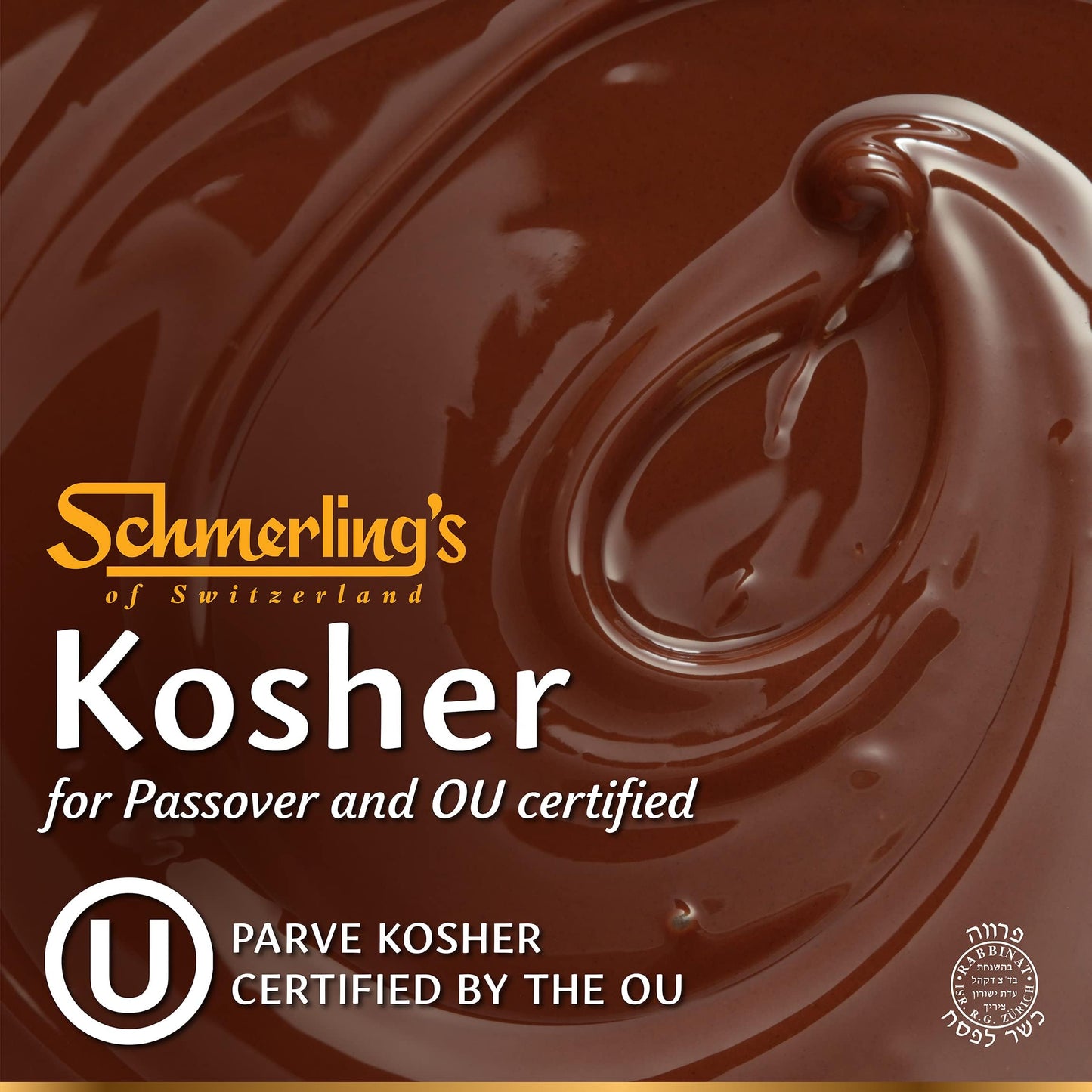 Schmerling's Swiss Chocolate Gift Box - Premium Chocolates Variety Pack, Milk, Dark Bittersweet, Parve, Kosher For Passover, Gluten Free, Non GMO, 3.5