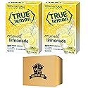 Lemonade Packets Bundle. Includes Two-10 Ct Boxes of Treu Lemon Lemonade Mix in a Good For My Home Box. Total of 20 Lemonade Powdered Drink Mix