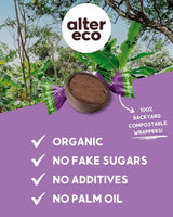 Alter Eco |Classic Dark Chocolate Truffles | Pure Dark Cocoa, Fair Trade, Organic, Non-GMO, Gluten Free Dark Chocolate Truffles | 60 Truffles