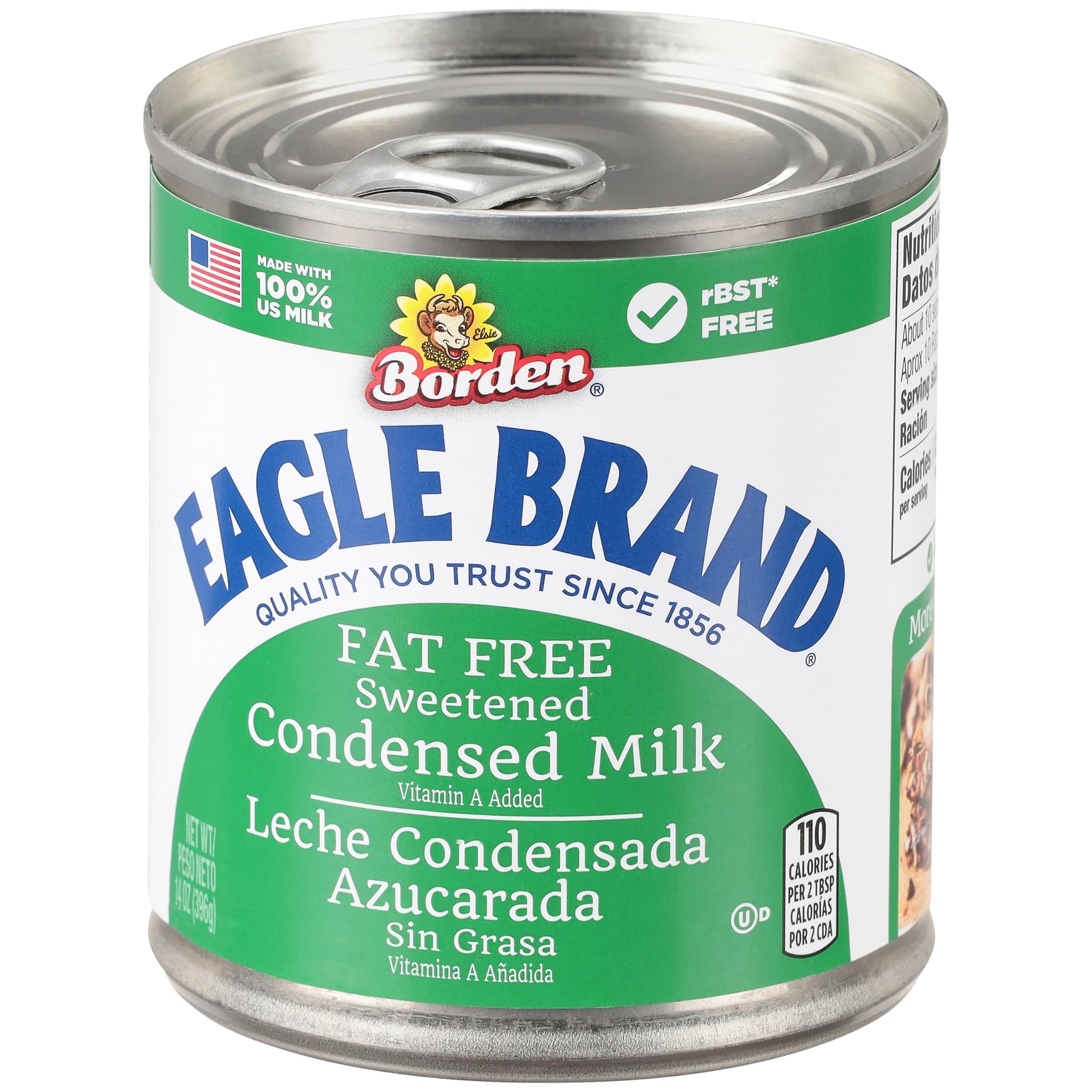 Borden Eagle Condensed Milk, Plain Sweetened, 14 oz