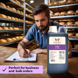 Ube Purple Yam Flavoring Extract Restaurant Size by Butterfly 1 Liter, 34 Fl. Ounce