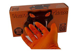 Black Mamba Orange Mamba Super Strong Nitrile 100 Glove Box Textured Grip (Large)