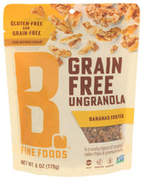 BUBBAS FINE FOODS Bananas Foster Grain Free Ungranola, 6 OZ