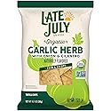 Late July Garlic Herb Organic Tortilla Chips, 10.1 Oz Bag