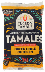 Tucson Tamale Company, Green Chile & Chicken Tamales, 10 Oz (Frozen)
