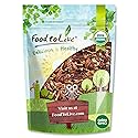 Food to Live Organic Dry Roasted Pecan Pieces, 8 Ounces - Oven Toasted, No Oil Added, Unsalted, Rich in Flavor and Crunch Nuts, Perfect for Cooking
