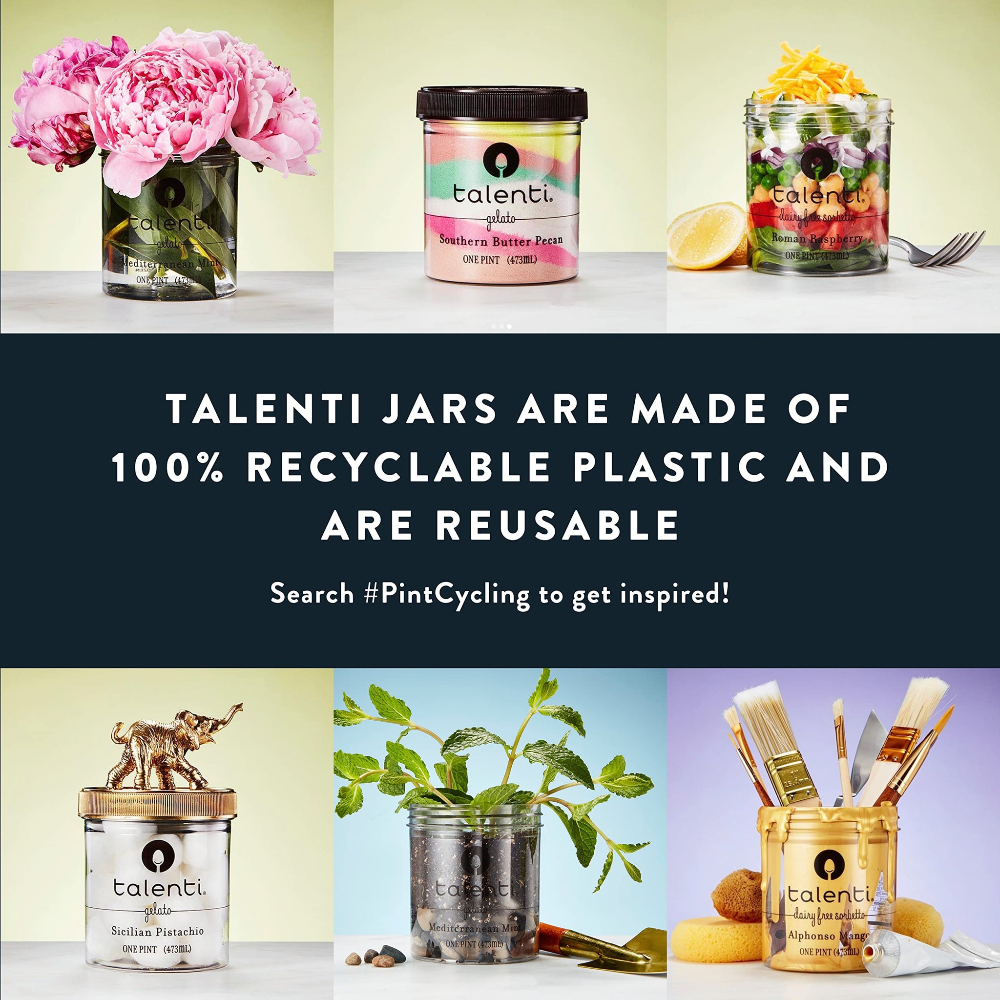 Talenti Gelato For a Delicious Frozen Dessert Chocolate Peanut Butter Cup Made with Real Ingredients 1 pint