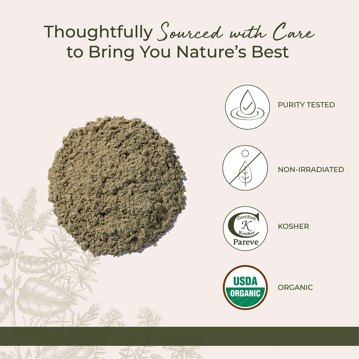 Starwest Botanicals Organic Chamomile Flower Powder - Dried Loose Leaf Herb for Tea, Herbal Lotions, & Baking, Sourced from Egypt, Certified Kosher