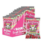 AriZona Fruit Snacks, Sour Watermelon - NEW - 5 Ounce Bags (Pack of 12) - Gluten Free - Gummy Chews
