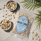 South 40 Snacks Dry Roasted Salted Marcona Almonds (6.5oz bag, pack of 4)