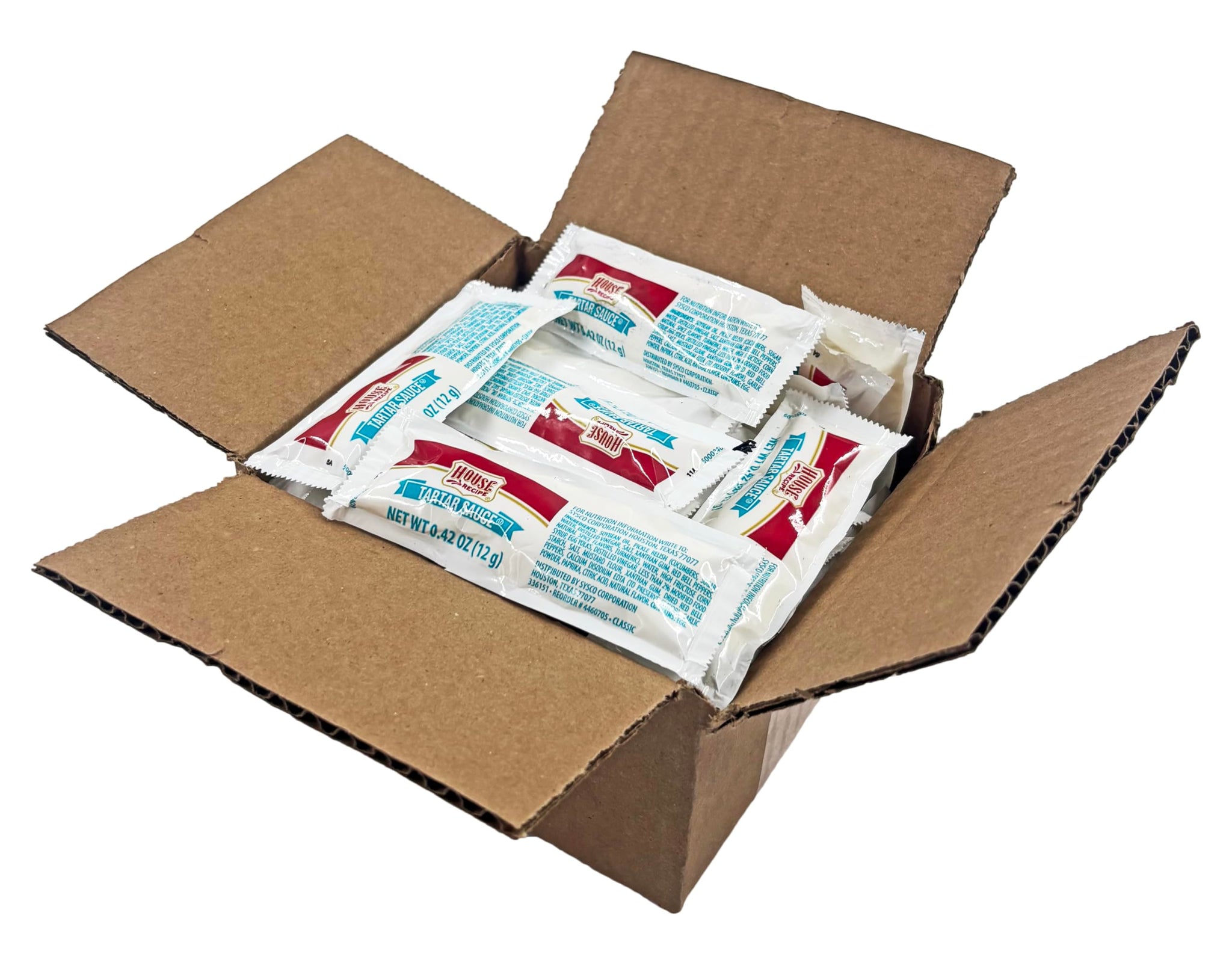 House Recipe Classic Tartar Sauce 12 gram Packets | Takeout Condiment | Kosher | 50 Count