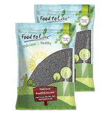 Black Sesame Seeds, 16 Pounds - Raw, Unhulled, Kosher, Vegan, Bulk, Kala Til