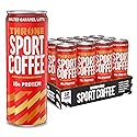 Throne Sport Coffee Latte - 10g protein - 150mg Natural Caffeine and B Vitamins - Lactose-Free, Premium Arabica, NSF Certified, Active Lifestyles