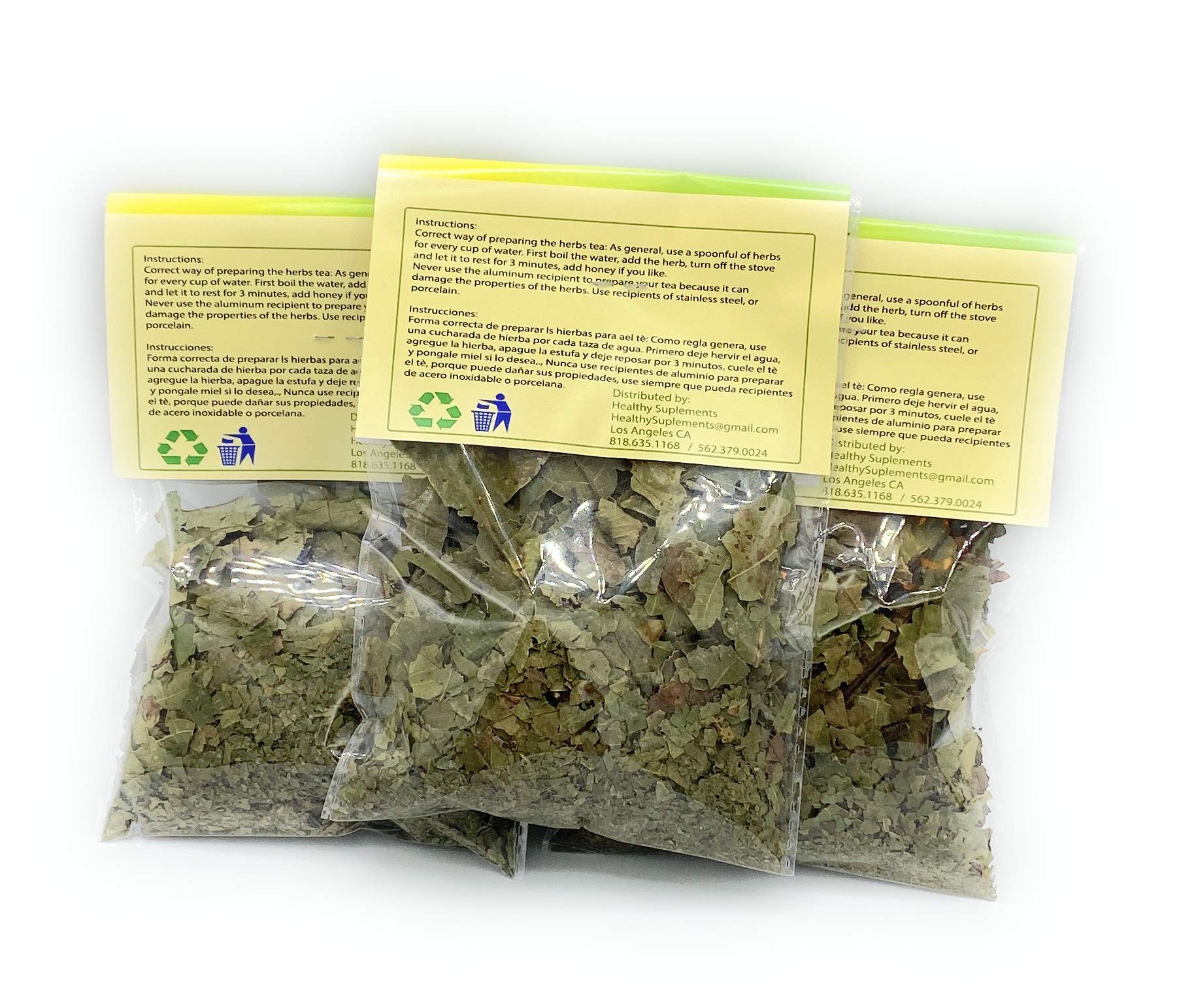 Healthy Supplements Hoja de Nogal/Walnut Leaves 3/8 OZ (10.6 G.)
