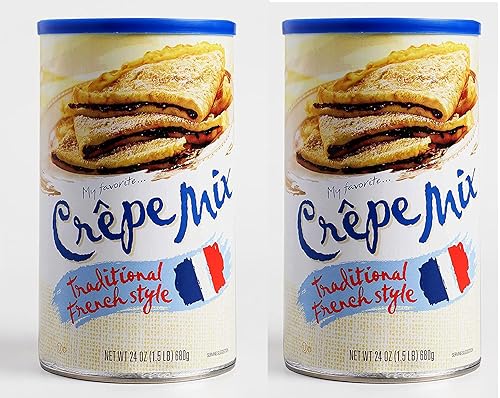My Favorite Crepe Mix 24 Ounce 24 oz each (1 Item Per Order, not per case) (2-Pack)