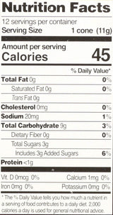 Let's Do Organics Organic Sugar Cones, 4.6 oz