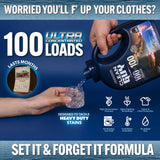 Clean Guy Laundry Detergent with Dryer Sheets | Ocean Fresh Scent, Deep Clean Formula, Softens & Freshens Clothes, Long-Lasting Freshness -Sea salt