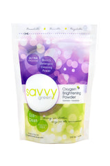 Savvy Green, Oxygen Brightening Powder Lbs, Unscented, 40 Ounce