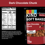 Kind Soft Baked Granola, Dark Chocolate Chunk, Gluten Free, Healthy Snack Mix, 4g Protein, 11oz, 5 Count