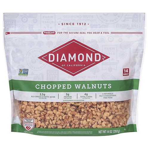 Diamond of California Chopped Walnuts, 14 oz - 1 Count