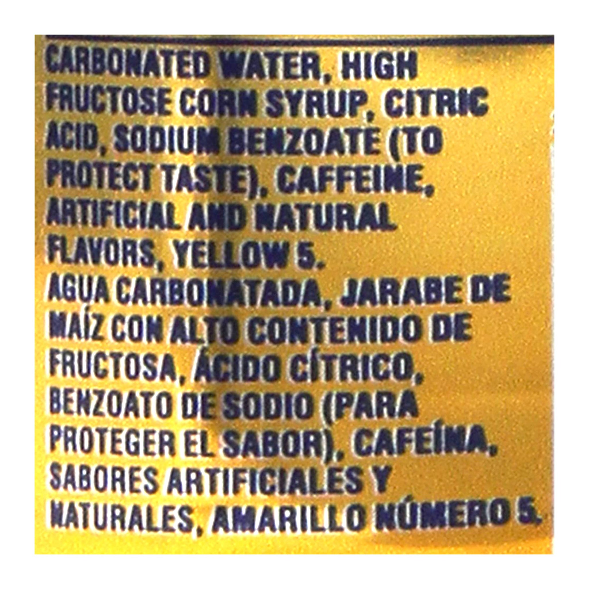 Inca Kola Golden Carbonated la kola dorada - 12 oz cans - 12pk