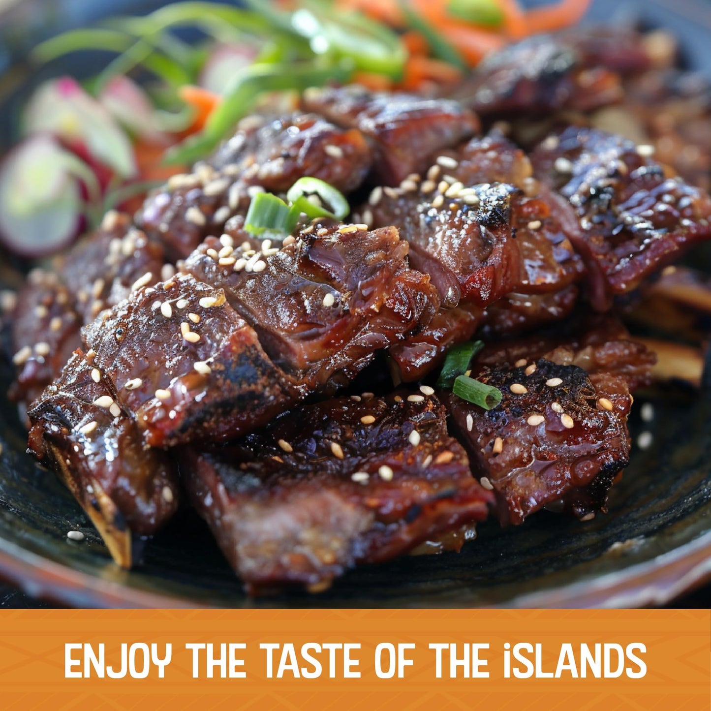 Aloha Shoyu - Kalbi Sauce - Low Sodium Sauce and Flavorful Marinade - Made in Hawaii - 1/2 Gallon Bottle