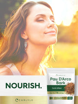 Carlyle PAU D'Arco Bark 1 lb Bag | Cut & Sifted | Vegetarian | Non-GMO, Gluten Free | Bulk Size