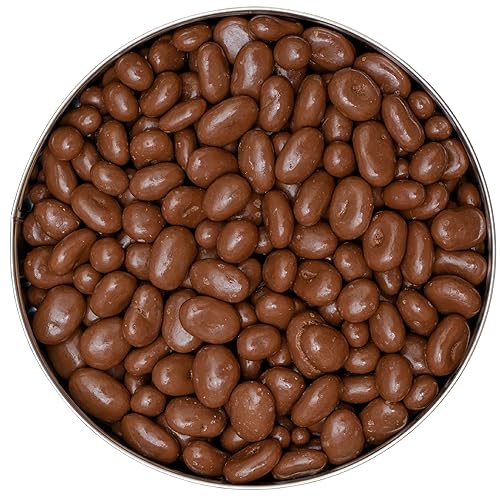 Heaton Pecans Milk Chocolate Covered Pecan Halves, Mother's Day Gifts, Candied Pecans Gift Tin, Gourmet Snack, Holiday Nuts Gift, Teacher Gifts
