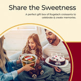 Chocolate Rugelach | Dairy-Free, Nut-Free, OU Kosher-Certified Mini Croissants | Breakfast Pastry | Coffee and Tea Snack | Bakery Fresh Pastries - 14