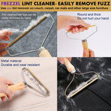 FREZZEL Pack of 2 Pet Hair Remover, Ultimate Dog and Cat Hair Removal Tool for Couch, Carpet, Car Upholstery, Rugs, Clothes and Cashmere Coats