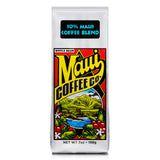 Maui Coffee Company Maui Blend Coffee, Whole Bean, 10% Maui Coffee Dark Roasted in Lahaina, Hawaii, 7 oz. Bag